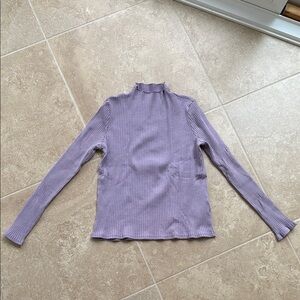 & Other Stories Purple Long Sleeve Top